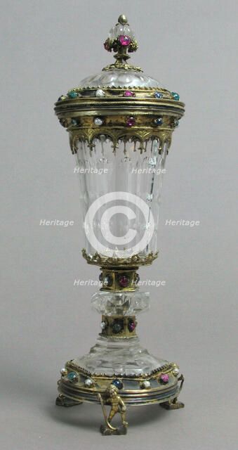 Covered Cup, German, 15th century. Creator: Unknown.