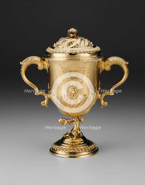Covered Cup, London, 1757/58. Creators: Richard Gumey, Thomas Cook.