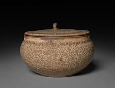Covered Flat Jar, 1127-1279. Creator: Unknown