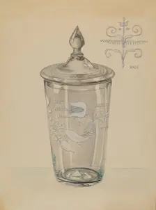 Covered Flip, c. 1936. Creator: Gertrude Lemberg