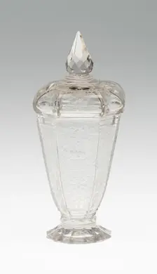 Covered Friendship Goblet (Pokal), Schleswig, c. 1730. Creator: Unknown