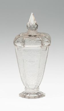 Covered Friendship Goblet (Pokal), Schleswig, c. 1730. Creator: Unknown