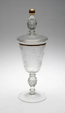 Covered Goblet (Pokal), Germany, 1715/25. Creator: Unknown