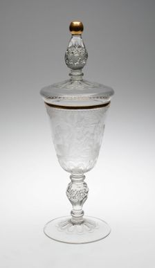 Covered Goblet (Pokal), Germany, 1715/25. Creator: Unknown