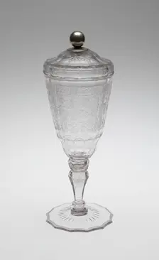 Covered Goblet (Pokal), Germany, 1710/20. Creator: Unknown