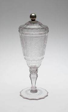Covered Goblet (Pokal), Germany, 1710/20. Creator: Unknown