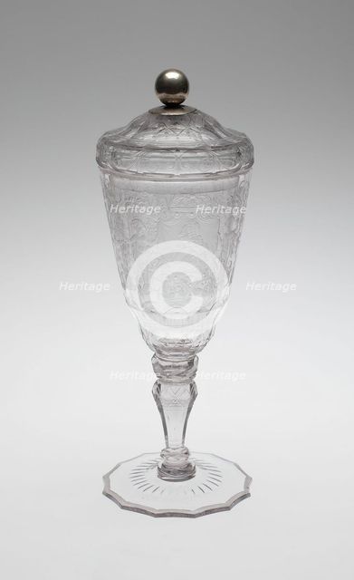 Covered Goblet (Pokal), Germany, 1710/20. Creator: Unknown.