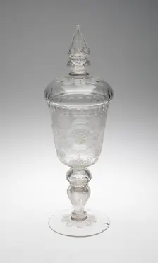 Covered Goblet (Pokal), Germany, 1713/20. Creator: Unknown