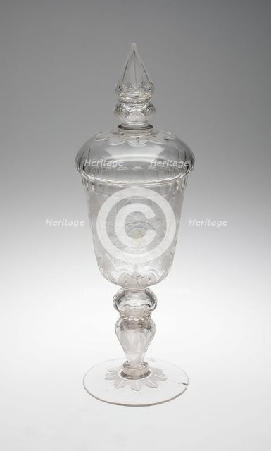 Covered Goblet (Pokal), Germany, 1713/20. Creator: Unknown.