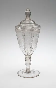 Covered Goblet, Riesengebirge, c. 1740. Creator: Unknown