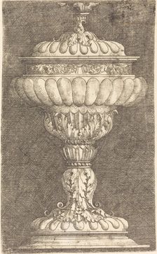 Covered Goblet with Winged Ball, c. 1520/1525. Creator: Albrecht Altdorfer