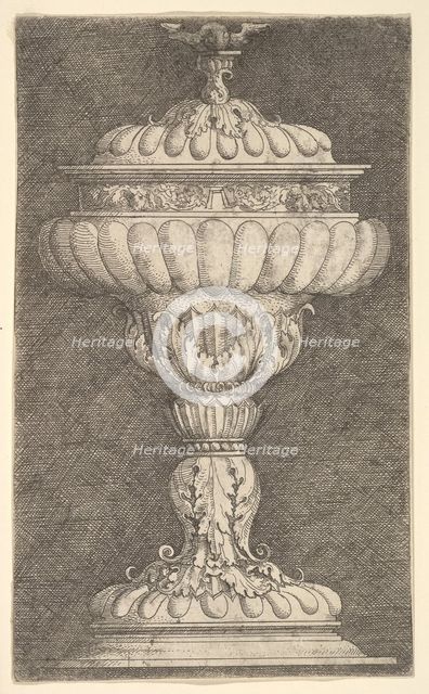 Covered Goblet with a Winged Ball on Top.n.d. Creator: Albrecht Altdorfer.