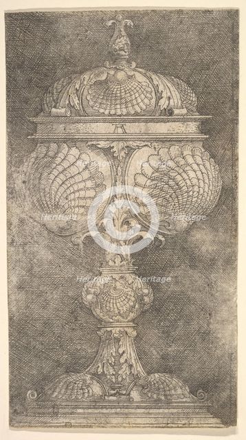 Covered Goblet with Shells.n.d. Creator: Albrecht Altdorfer.