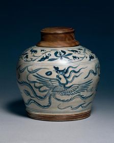 Covered Jar, 1500s-1600s. Creator: Unknown