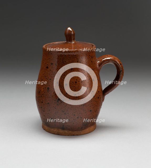 Covered Jar, 1780/1820. Creator: Unknown.