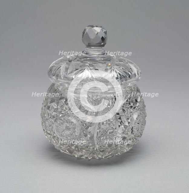 Covered jar, c. 1902. Creator: Unknown.