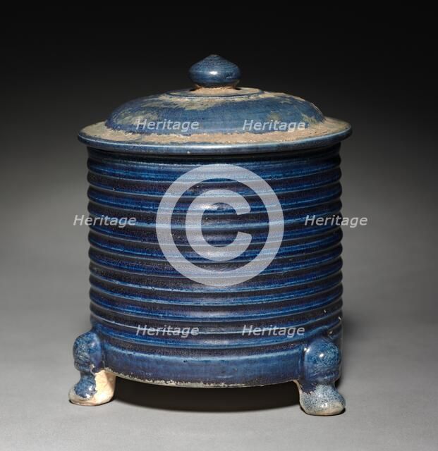 Covered Jar, early 700s. Creator: Unknown.