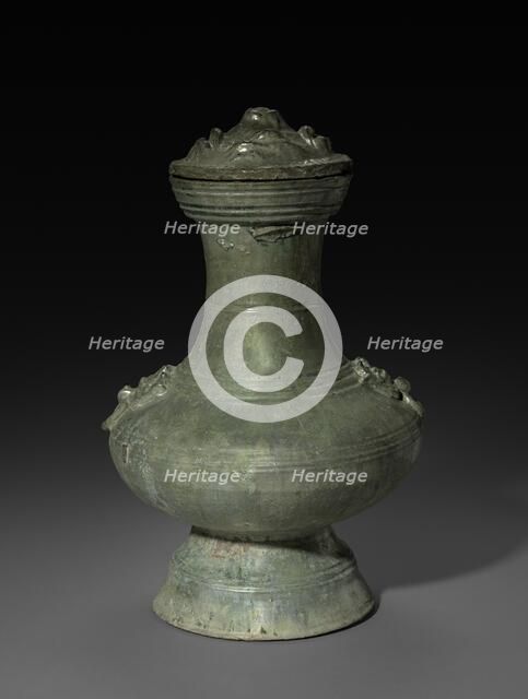 Covered Jar (Hu), 25-220. Creator: Unknown.