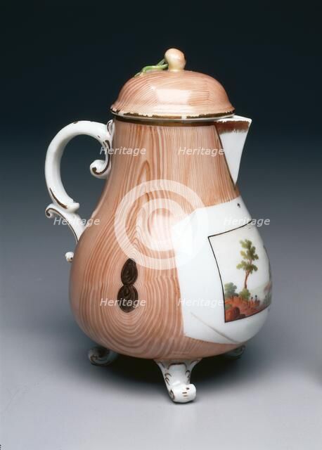 Covered Jug, c. 1780. Creator: Niderviller Factory (French).