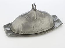 Covered meat dish, c1890-1910. Creator: JP Kayser Sohn