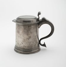 Covered mug, 1800/50. Creator: Unknown