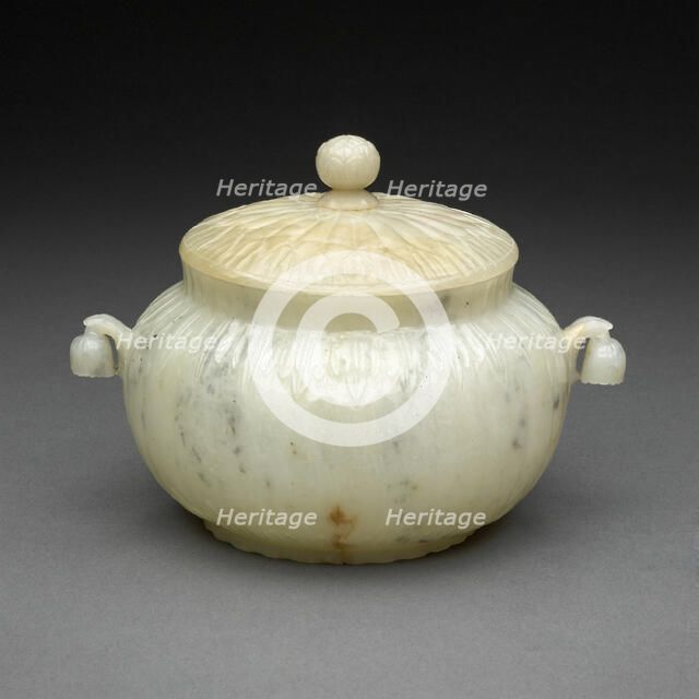 Covered Potiche, , 18th century. Creator: Unknown.