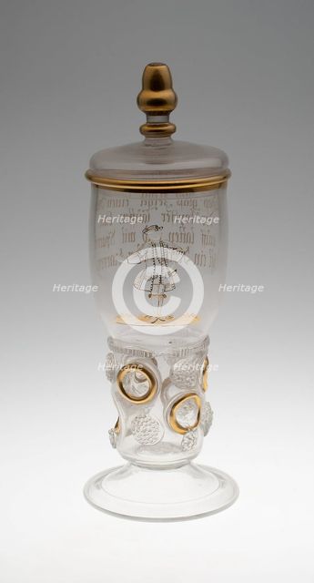 Covered Roemer, Germany, 1730/45. Creator: Unknown.