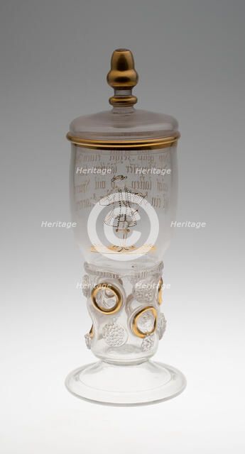 Covered Roemer, Germany, 1730/45. Creator: Unknown.