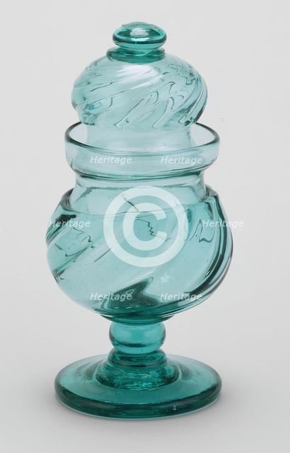 Covered Sugar Bowl, 1835/55. Creator: Unknown.