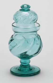Covered Sugar Bowl, 1835/55. Creator: Unknown