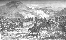 Covering the retreat of the fifty-eighth regiment after the Battle of Laing's Nek c1880