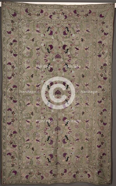 Coverlet, 1800s. Creator: Unknown.