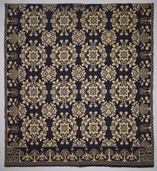 Coverlet, 1837. Creator: J.M. Davidson (American)