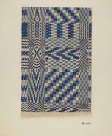 Coverlet, 1935/1942. Creator: Cornelius Christoffels