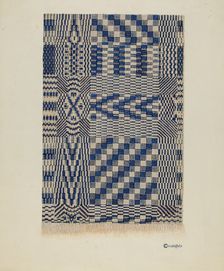 Coverlet, 1935/1942. Creator: Cornelius Christoffels