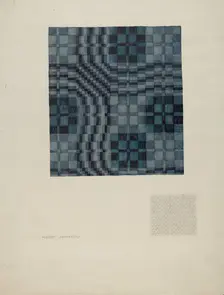 Coverlet, 1935/1942. Creator: Harry Jennings
