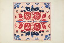 Coverlet, 1935/1942. Creator: William Hoffman