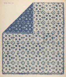 Coverlet, 1936. Creator: J. Howard Iams