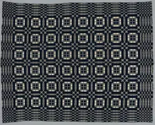 Coverlet, 19th century. Creator: Unknown