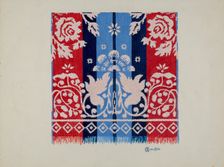Coverlet, c. 1936. Creator: Cornelius Christoffels