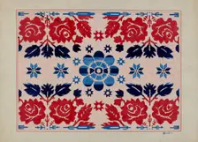 Coverlet, c. 1936. Creator: Cornelius Christoffels