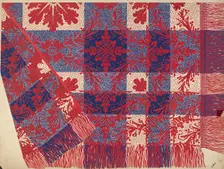 Coverlet, c. 1936. Creator: Edward White
