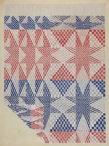 Coverlet, c. 1936. Creator: Katherine Hastings