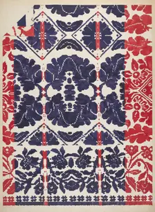 Coverlet, c. 1936. Creator: Katherine Hastings