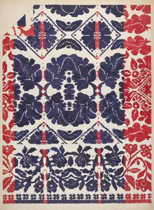 Coverlet, c. 1936. Creator: Katherine Hastings