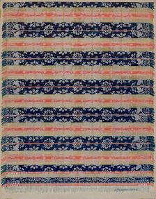 Coverlet, c. 1936. Creator: J. Howard Iams