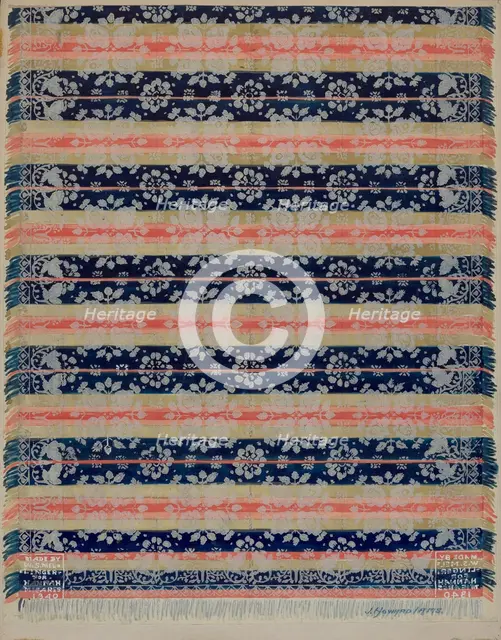 Coverlet, c. 1936. Creator: J. Howard Iams.