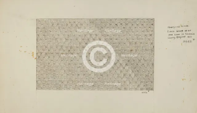 Coverlet, c. 1936. Creator: Margaret Stottlemeyer.