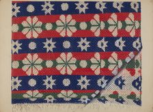 Coverlet, c. 1936. Creator: Ralph Atkinson