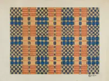Coverlet, c. 1937. Creator: Cornelius Christoffels